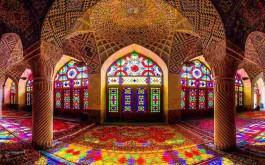 Nasir al-Molk Mosque in Shiraz